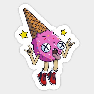 Ice Cream Cone Sticker